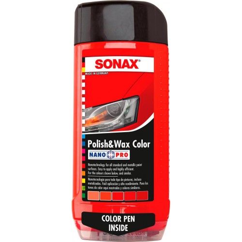 Đánh bóng sơn màu đỏ Sonax-296400